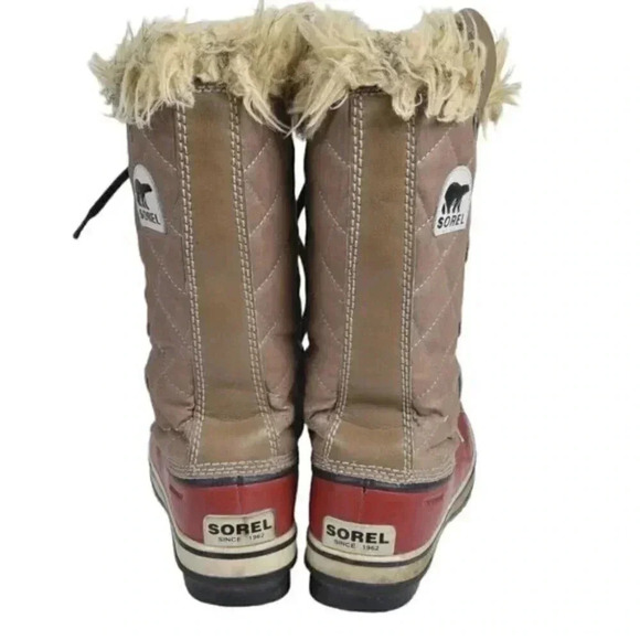 Sorel Trail Autumn Bronze Tofino  Joan of Arctic Snow Winter Boots Brown Red 6 - Picture 9 of 12